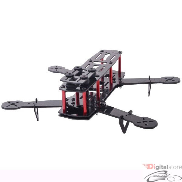 Kit iniciacion dron racing QAV250 con emisora digital