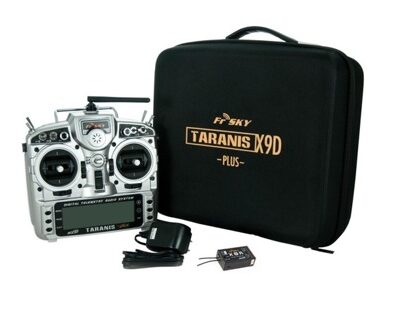 Emisora FrSky Taranis X9D Plus + X8R + Maleta