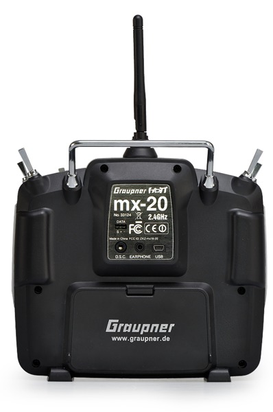 GRAUPNER MX-20 2,4GHZ HOTT RC