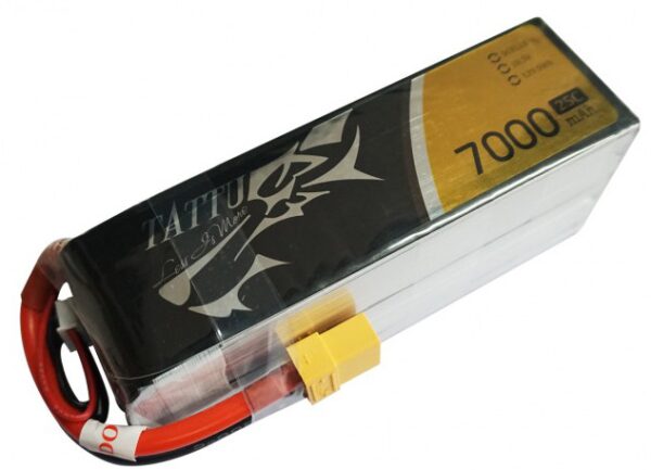 Batería Tattu 7000mAh 18.5V 25C 5S1P