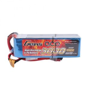 Batería recargable Gens Ace 3000mAh 11.1V 15C 3S1P