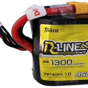 Batería Tattu R-Line 1300mAh 14.8V 95C 4S1P R-Line Square