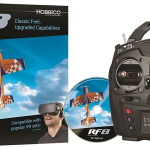 simulador de vuelo RealFlight RF 8 con equipo Interlink-X