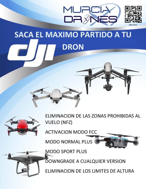 Modificaciones dji NFZ – SPORT PLUS – DOWNGRADE