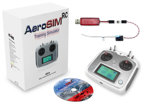 SIMULADOR AEROSIM CON MANDO WIRELLESS