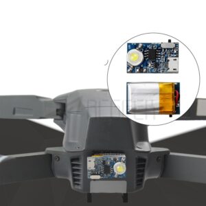 Luz estroboscopica con bateria incorporada