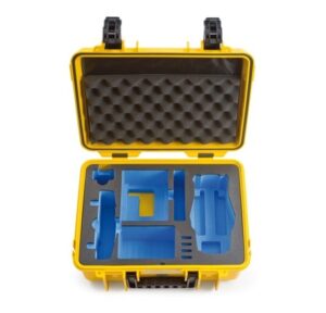 Maleta B & W tipo 4000 para DJI Mavic 2 (Pro / Zoom) con Smart Controller Amarillo