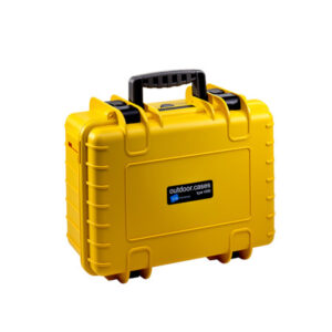 Maleta B & W tipo 4000 para DJI Mavic 2 (Pro / Zoom) con Smart Controller Amarillo