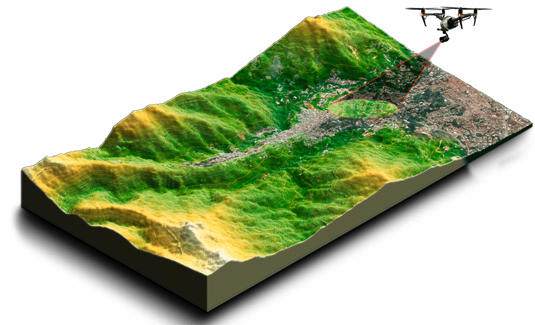 Aerofotogrametria con drones 2025