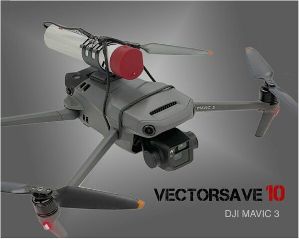 Paracaídas VectorSave 10 para dron DJI Mavic 3 series