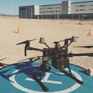 Trabajos aéreos con drones