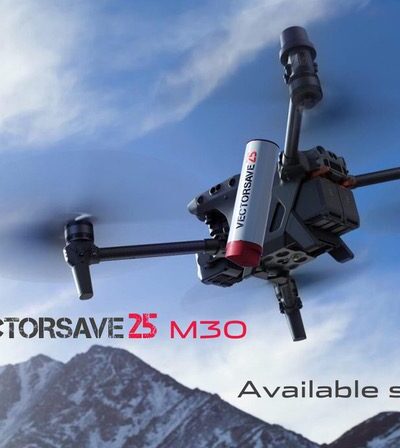 Paracaídas VectorSave 25 para dron DJI Matrice M30 y M30T