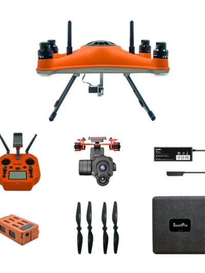 Swellpro SplashDrone 4 Edición de pesca + CAMARA VISION NOCTURNA GC2-S 1080P/2 EJES
