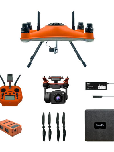 Swellpro SplashDrone 4 Edición de pesca + CAMARA GC1-S 4K 2 EJES