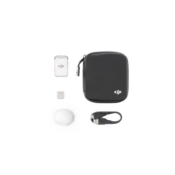 DJI Mic 2 transmiter (1 TX, Platinum White)