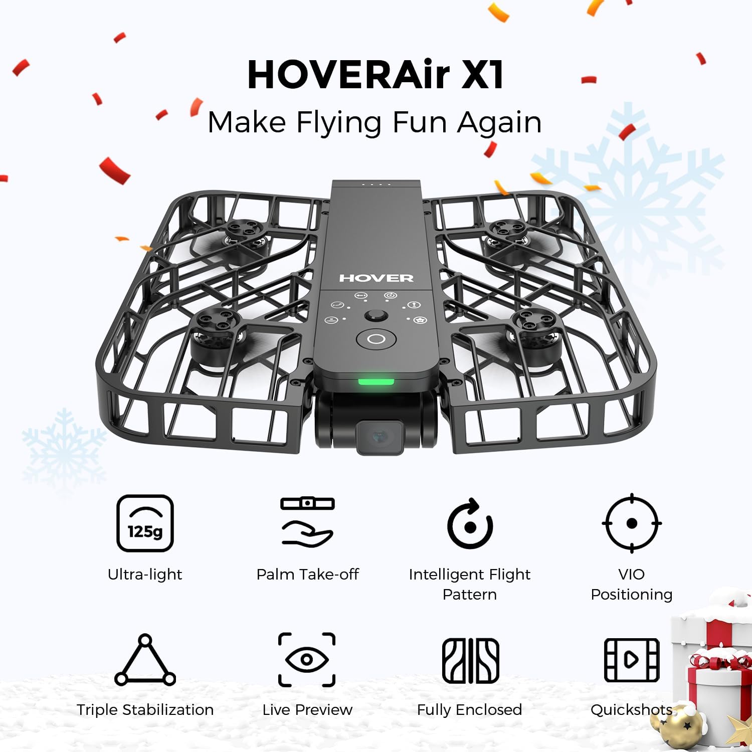 HOVERAir X1 - Murciadrones - Distribuidor Oficial DJI en Murcia