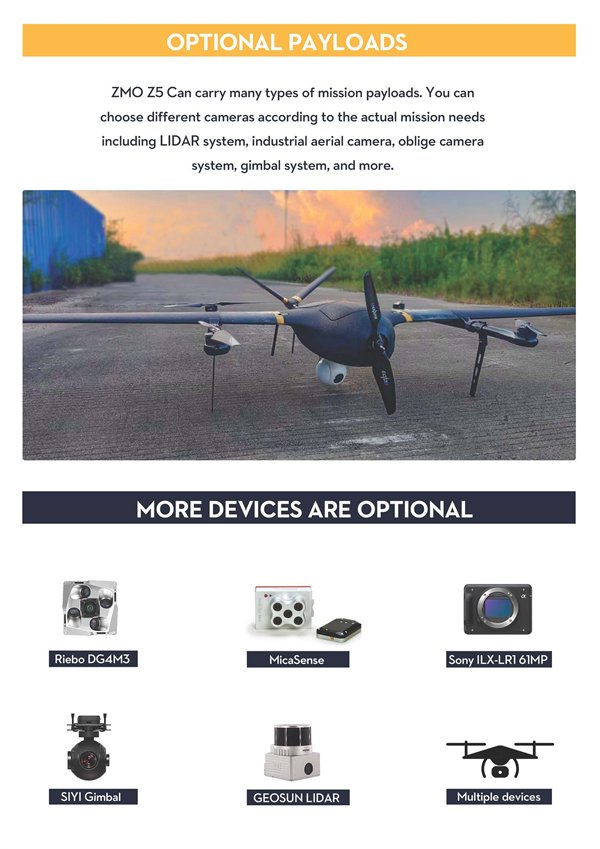 1. Instruction of ZMO Z5-vtol drones Página 04