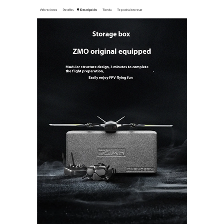 Screenshot 2025-07-02 at 20-05-31 OMPHOBBY NUEVO ZMO V2 Retorno automático Colgante Avión de ala fija FPV Avión teledirigido – AliExpress 26