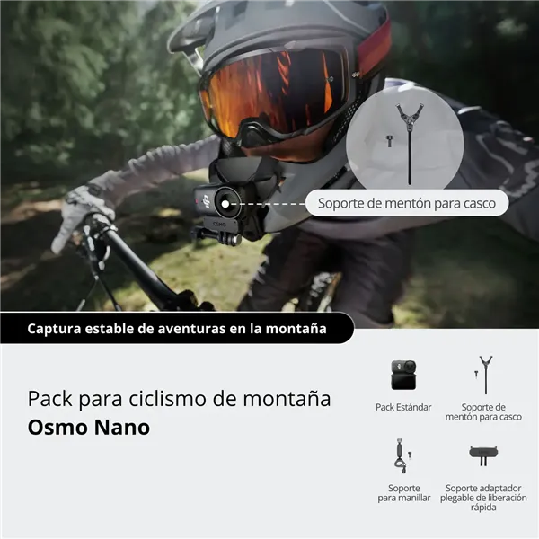 Pack para ciclismo de montaña Osmo Nano (64 GB)