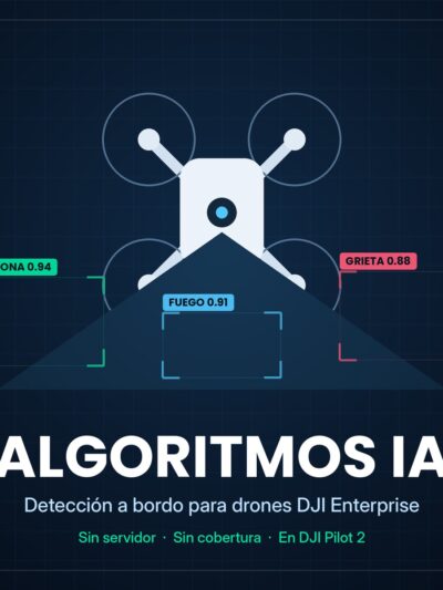 Algoritmos IA para drones DJI Enterprise