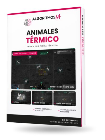 Algoritmo IA detección de animales con cámara térmica