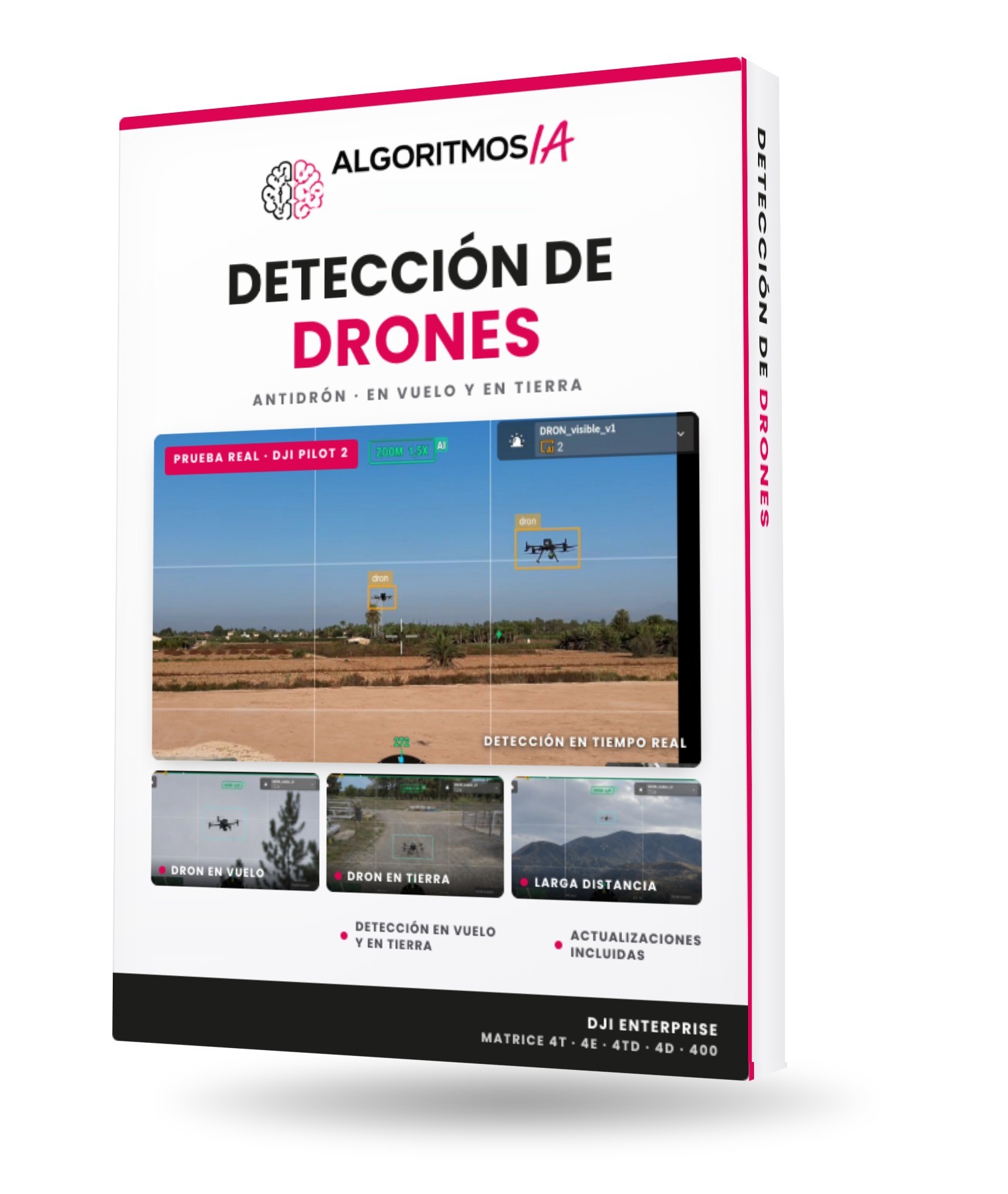 Algoritmo IA detección de drones antidrón