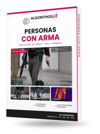 Algoritmo IA detección de personas armadas desde dron