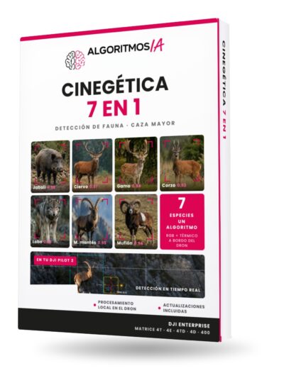 Algoritmo IA Cinegética 7 en 1 para dron DJI