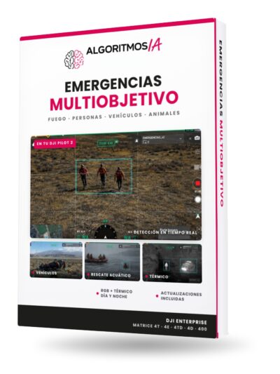 Algoritmo IA Emergencias 10 en 1 para dron DJI
