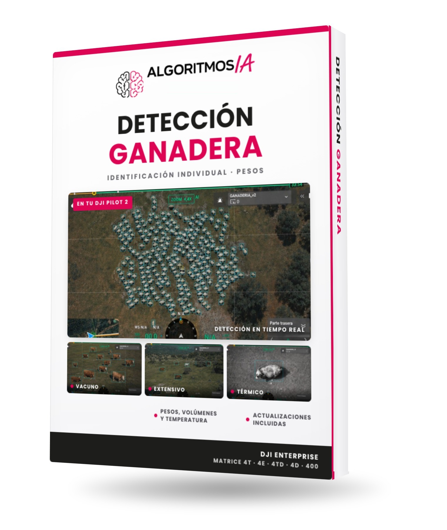 Algoritmo IA ganadería peso y temperatura