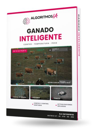 Algoritmo IA conteo de ganado con dron DJI