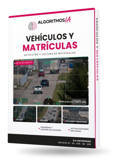 Algoritmo IA localización de matrículas desde dron DJI