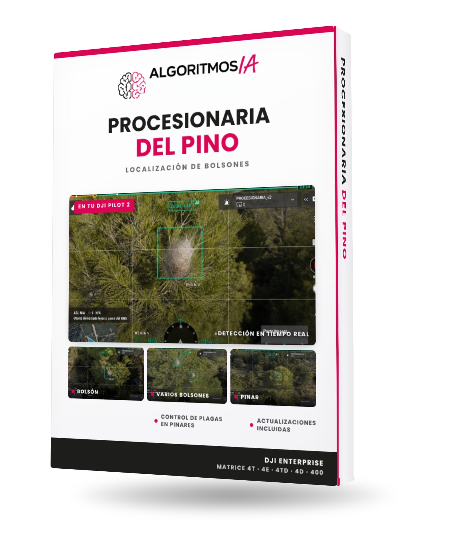 Algoritmo IA detección de procesionaria del pino